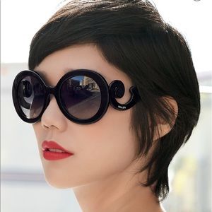 Prada Baroque round sunglasses